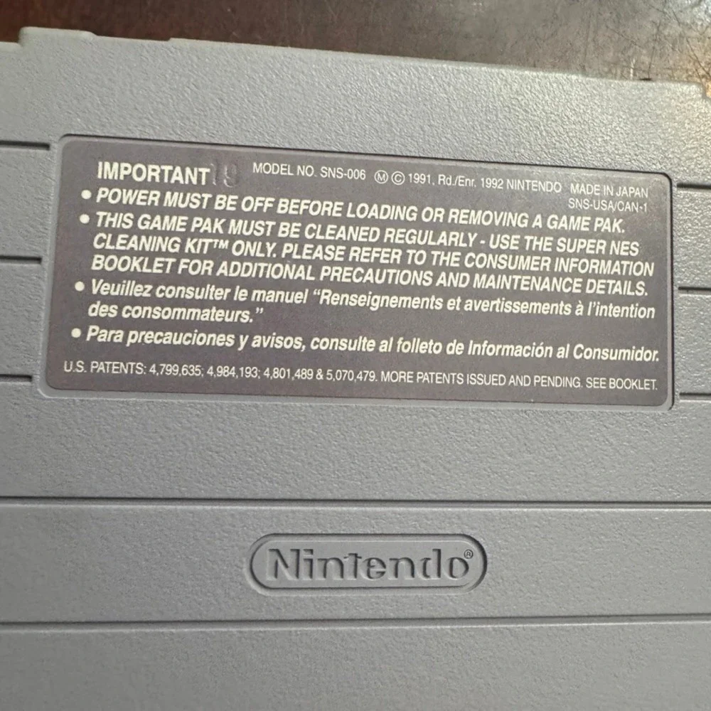 Toys Let the Toy Wars Begin Super Nintendo SNES Video Game SNS-YT-USA 1992